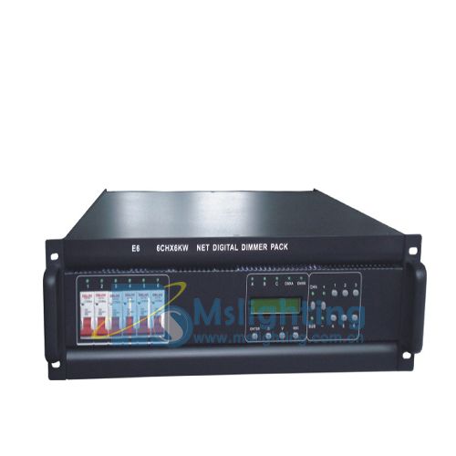 6X6KW Network Digital Dimmer Pack(MSL-E6)