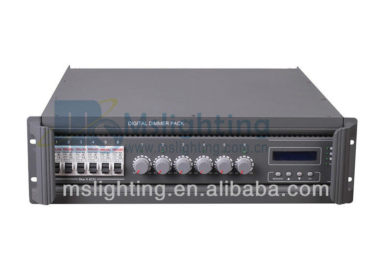 MSL-8001P 6CH Digital Dimmer Pack,6KW/CH